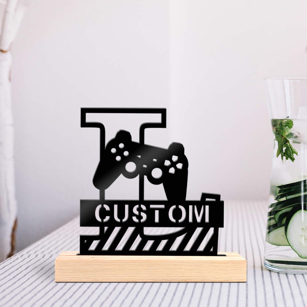 Desktop Laser Engraver - 1 adet Metal Masaüstü Süsleri ve