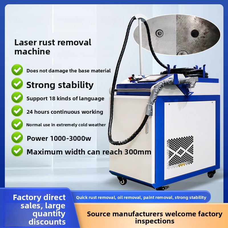 Industrial Laser Paint Removal - Taşınabilir El Tipi Pas ve Boya