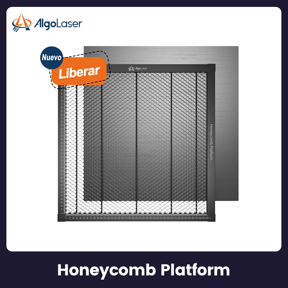 Industrial Grade Laser Cutter - Algolaser Petek Çalışma Masası 450*450mm Petek