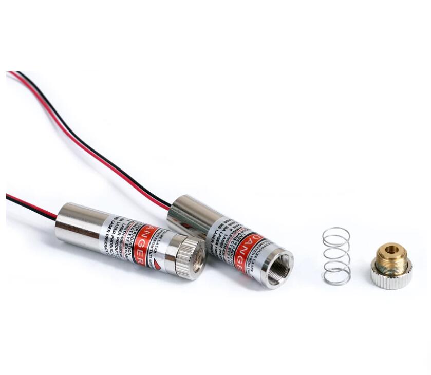 Industrial Laser Line - Ayarlanabilir odaklama 520nm 130MW Yeşil Nokta/Çizgi/Çapraz