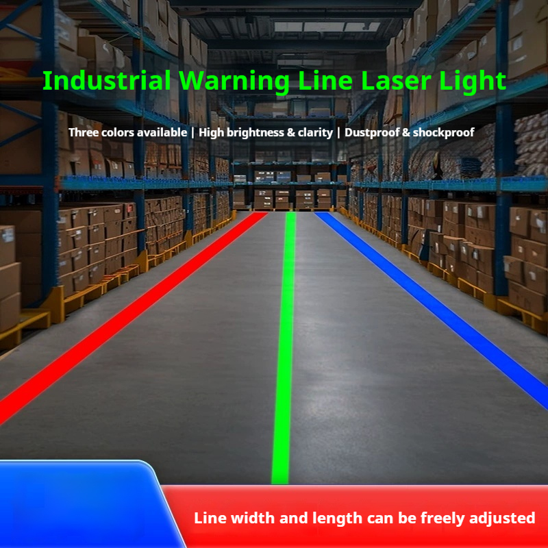 Industrial Laser Projector - Endüstriyel Tek Hatlı Lazer Işığı Güvenlik