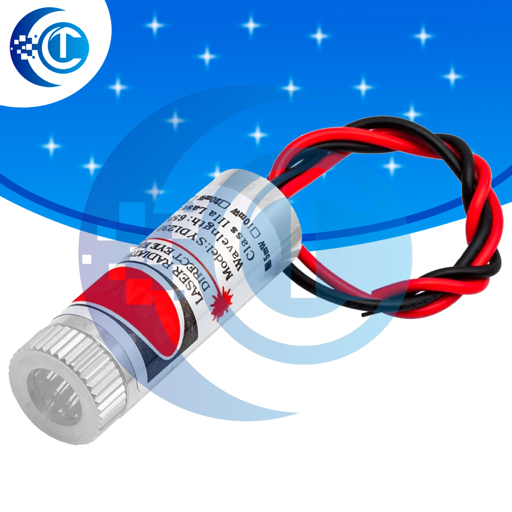 Industrial Laser Line Generator - 650nm 5mW Odaklanabilir Kırmızı Lazer Modülü,