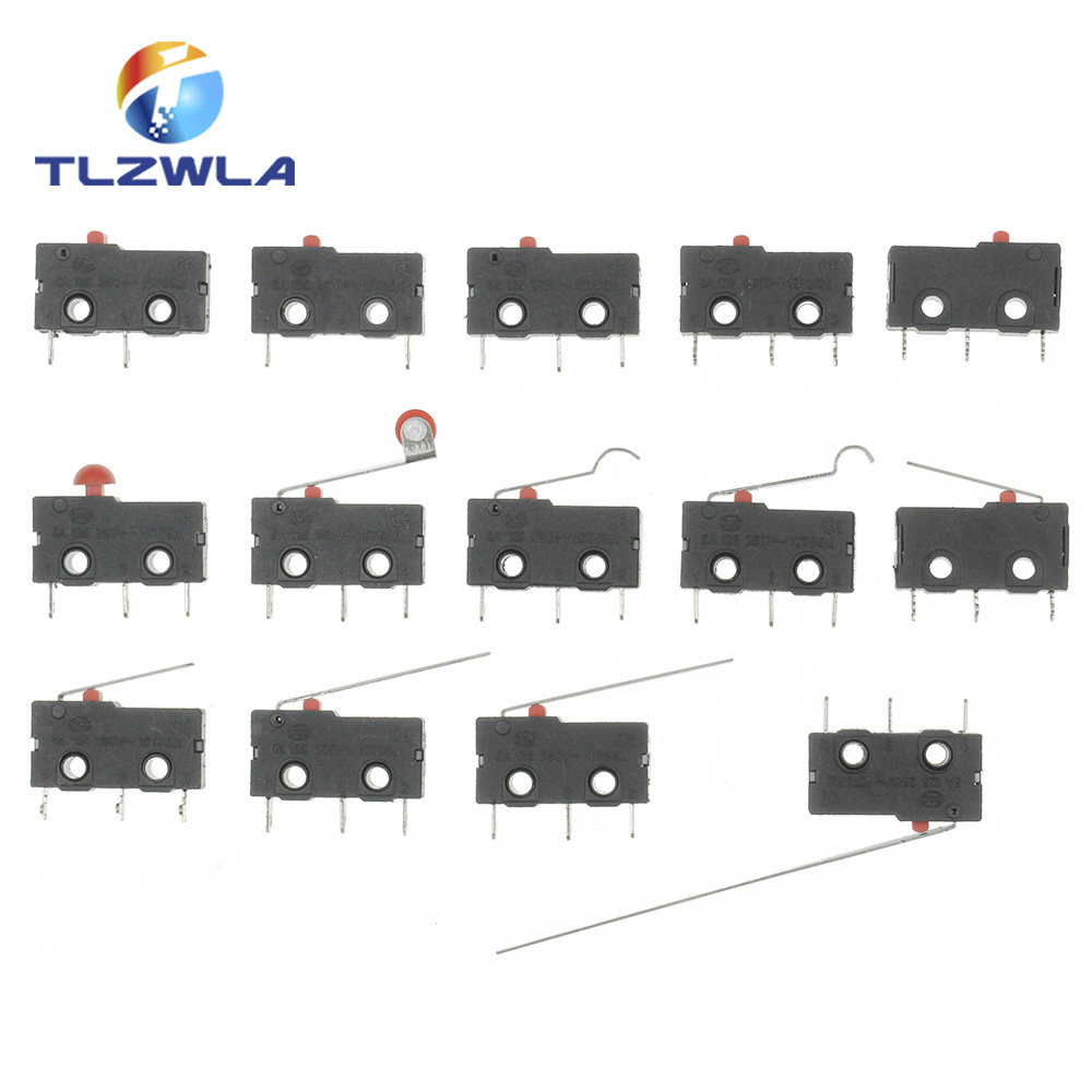 Limit Switch Cnc - Mikro Anahtarı Bakır Kontak 5A 125/250