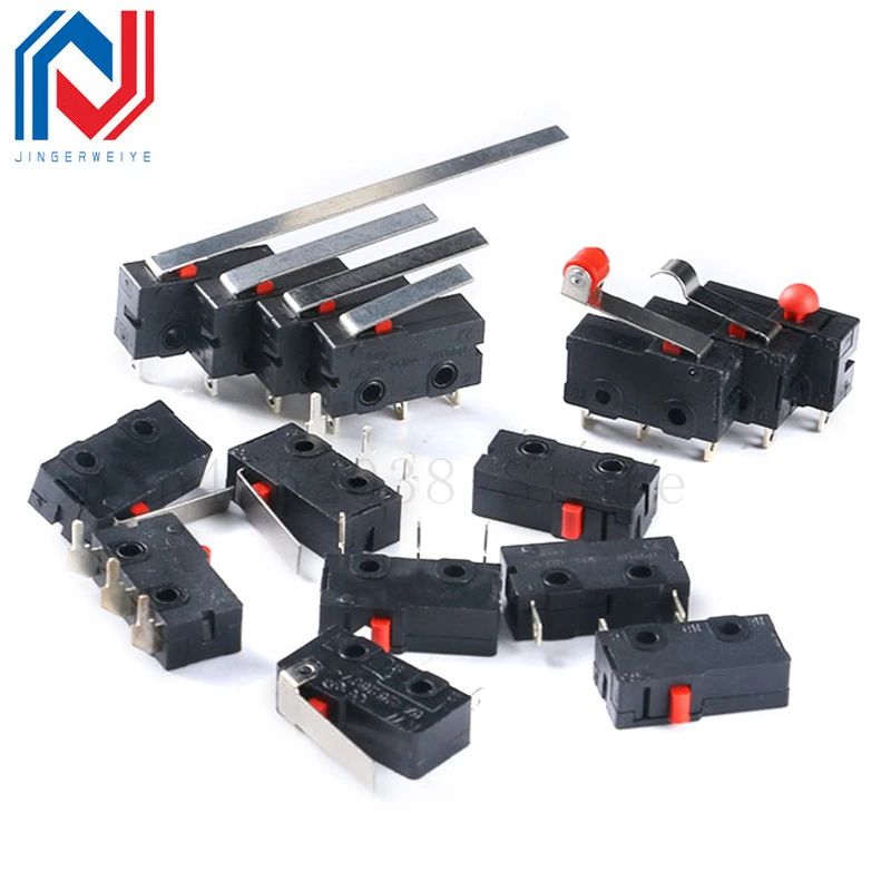 Limit Switch Cnc - 5 Adet Mini Mikro Limit Anahtarı