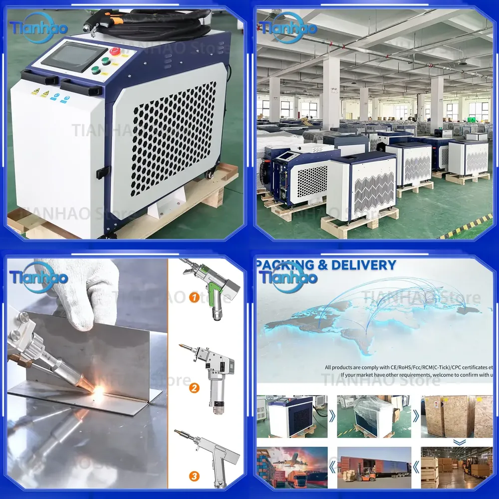Industrial Laser Welding Tool - 4'ü 1 Arada Lazer Kaynak Makinesi