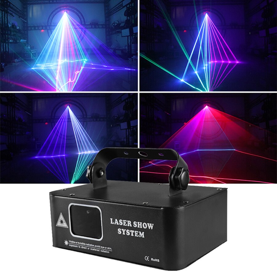 Industrial Laser Projector - RGB Lazer 500 MW Işın Hattı