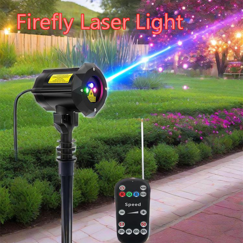 Industrial Laser Projector - Tam Gökyüzü Yıldız Lazer Projektör Ateşböceği