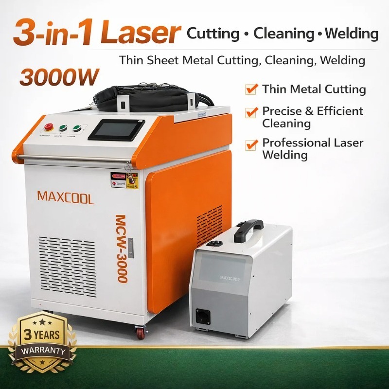 Industrial Laser Welding Tool - Kaynak Makinesi 3'ü 1 Arada Lazer