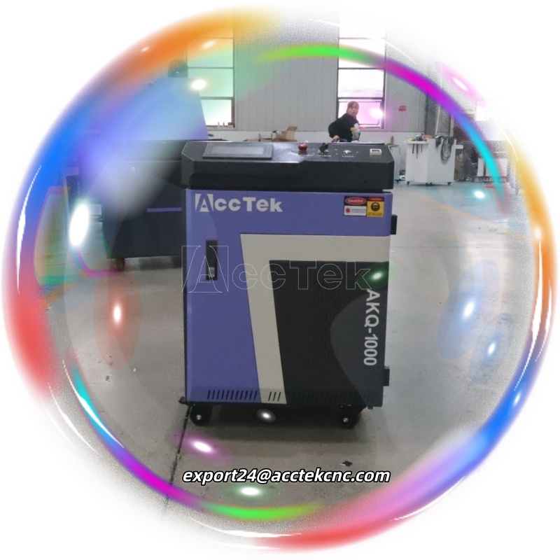 Industrial Laser Paint Removal - Güçlü 1000w Darbeli Lazer Temizleme Makinesi