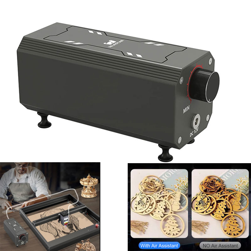 Industrial Grade Laser Cutter - Hava Destekli Kompresör Lazer Hava Destekli