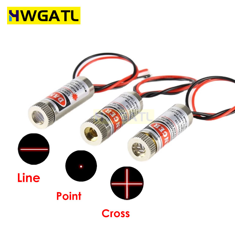 Industrial Laser Line - 650nm 5mW Kırmızı Nokta / Çizgi