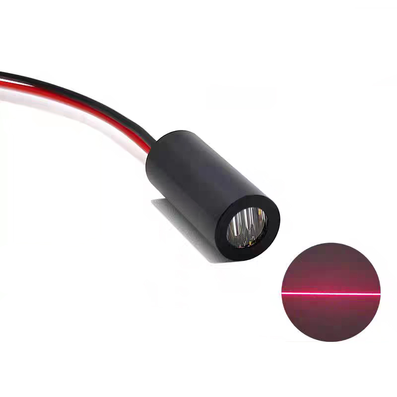 Industrial Laser Line - 635nm 5mW Kırmızı Çizgi Lazer Modülü