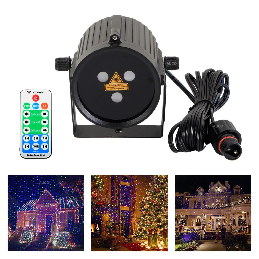 Industrial Laser Projector - Açık IP65 uzaktan hareketli RGB lazer