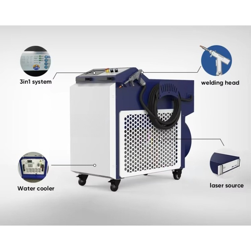 Stabil Yeni Durumda Otomatik E - Industrial Laser Welding Machine Hand Held incelemesi ve fiyatı