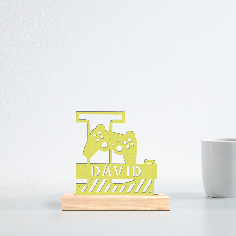 1 adet Metal Masaüstü Süsleri  - Desktop Laser Engraver incelemesi ve fiyatı