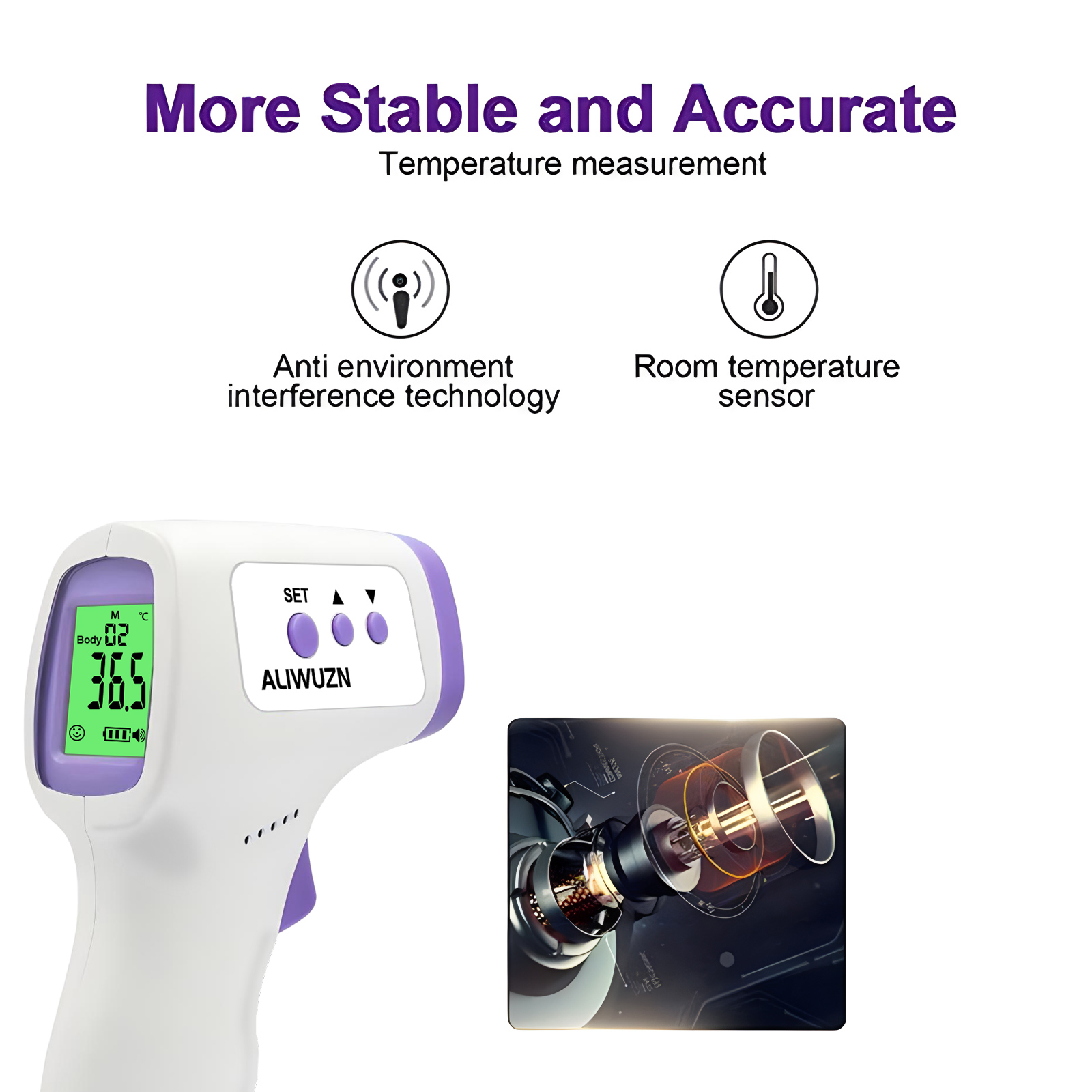 Tıbbi Ateş Kızılötesi Termomet - Industrial Laser Temperature incelemesi ve fiyatı