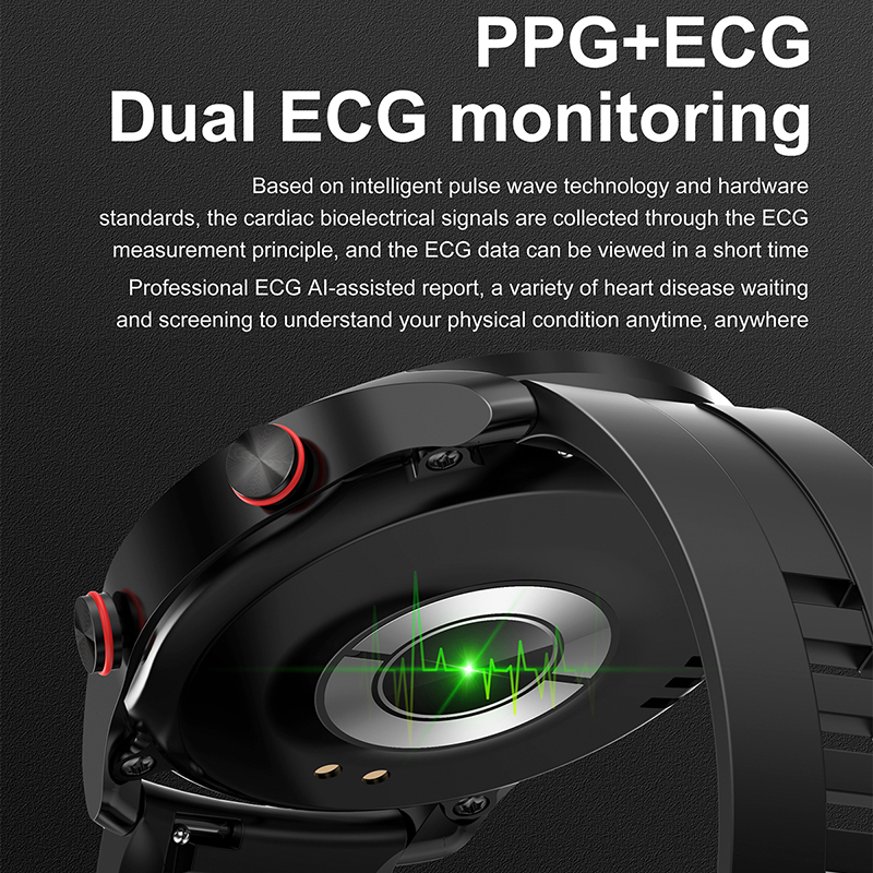 EKG + PPG Bluetooth Çağrı akıl - Industrial Laser Temperature incelemesi ve fiyatı