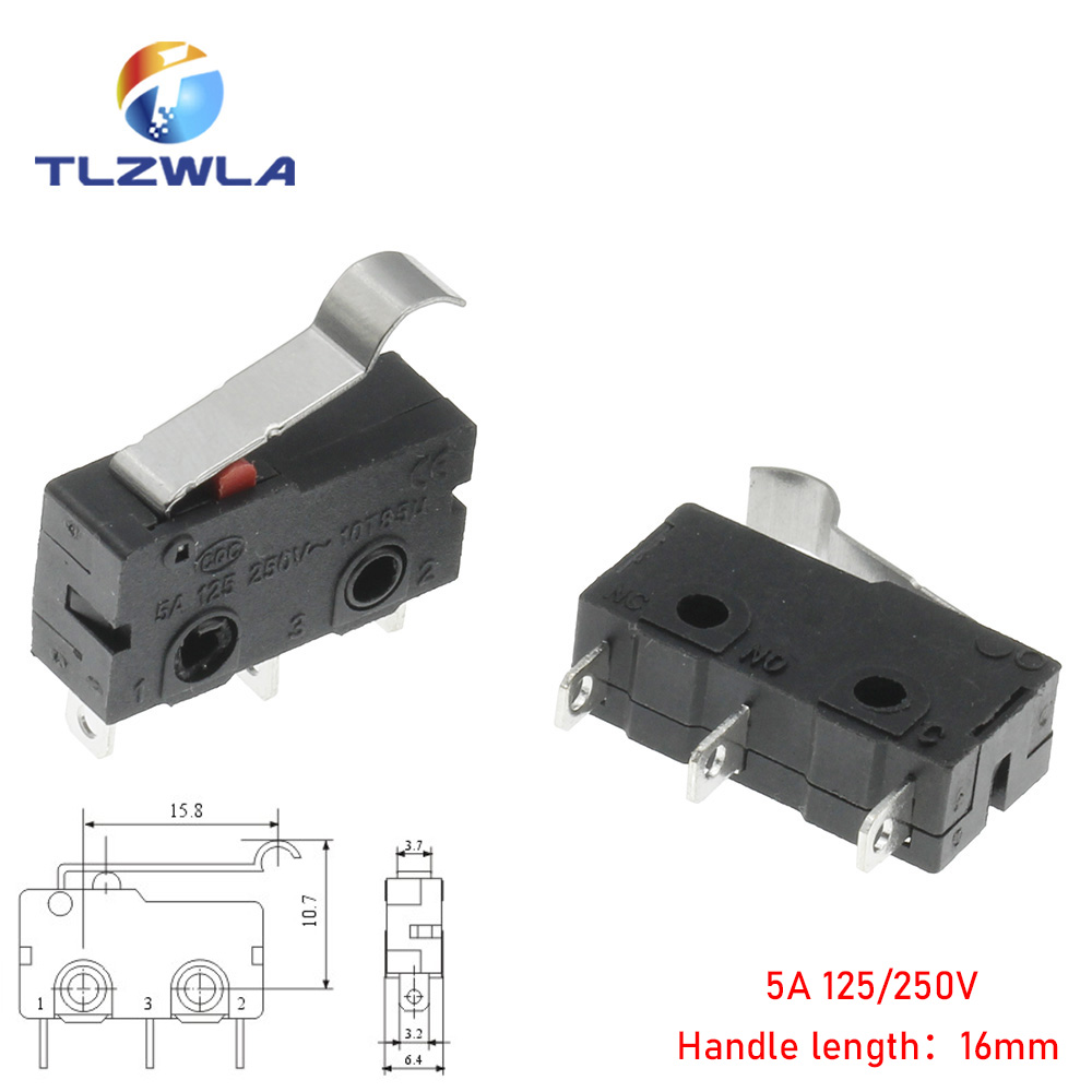 Mikro Anahtarı Bakır Kontak 5A - Limit Switch Cnc incelemesi ve fiyatı