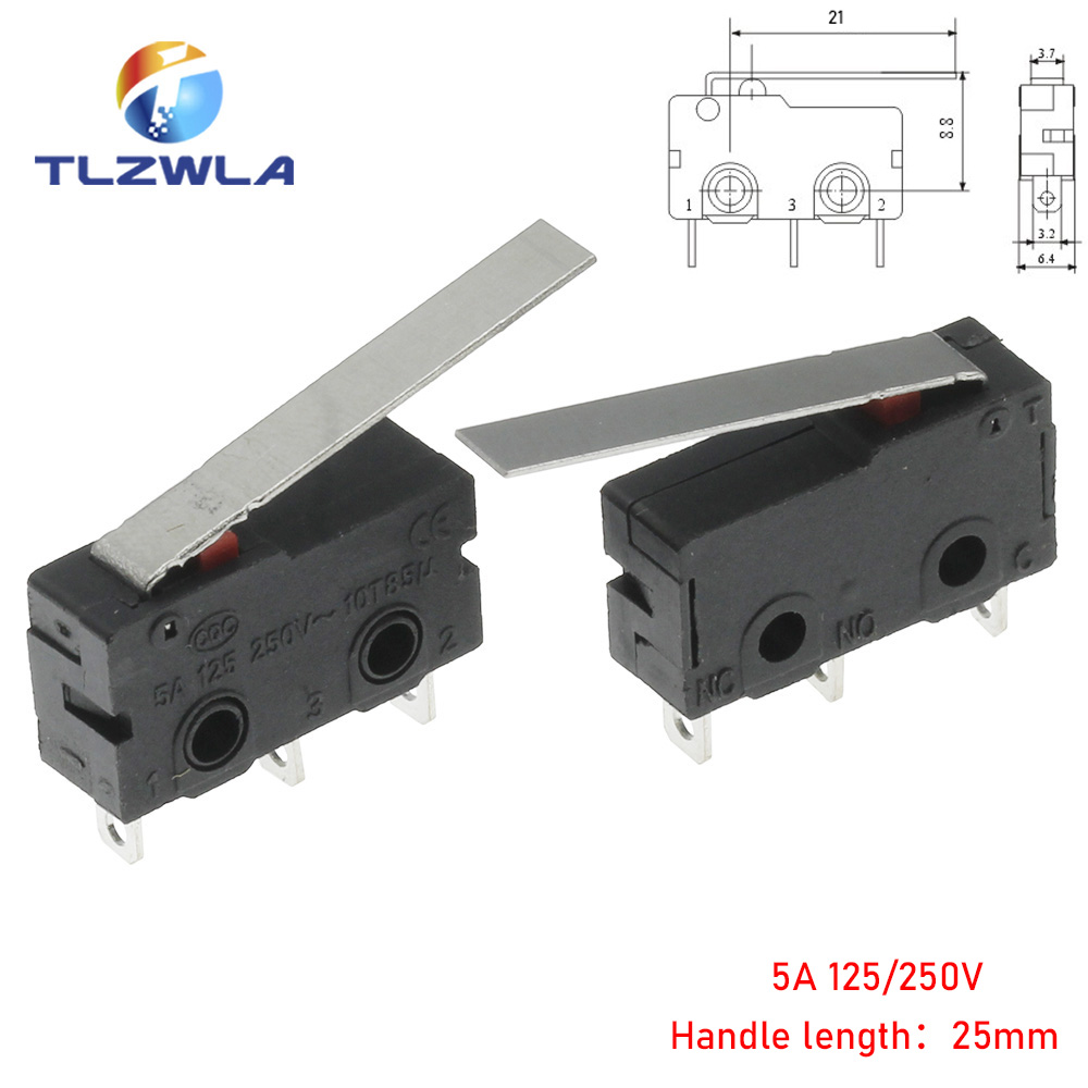Mikro Anahtarı Bakır Kontak 5A - Limit Switch Cnc incelemesi ve fiyatı