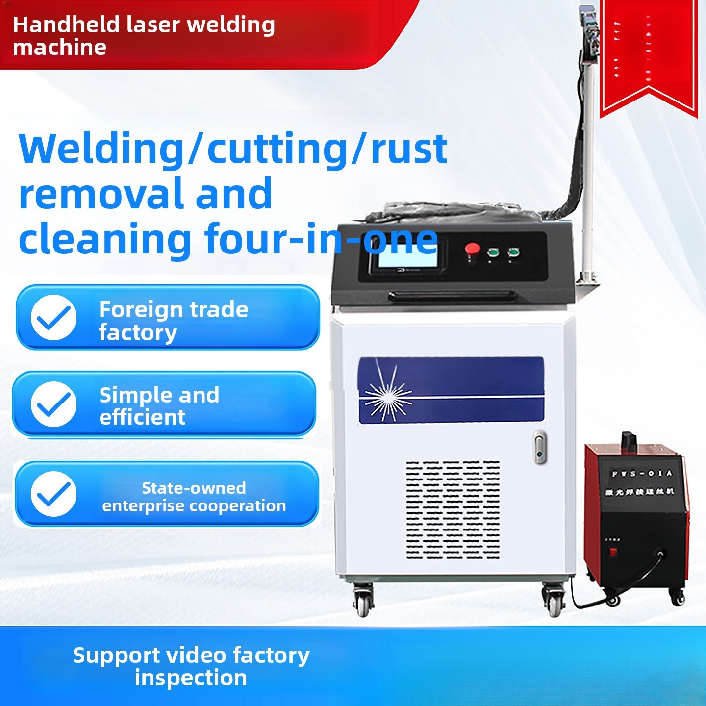 Elde Taşınabilir Endüstriyel T - Industrial Laser Welding Machine Hand Held incelemesi ve fiyatı