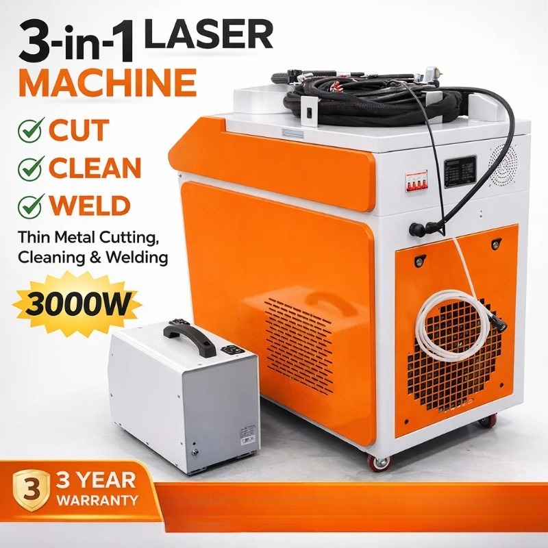 Kaynak Makinesi 3'ü 1 Arada La - Industrial Laser Welding Tool incelemesi ve fiyatı