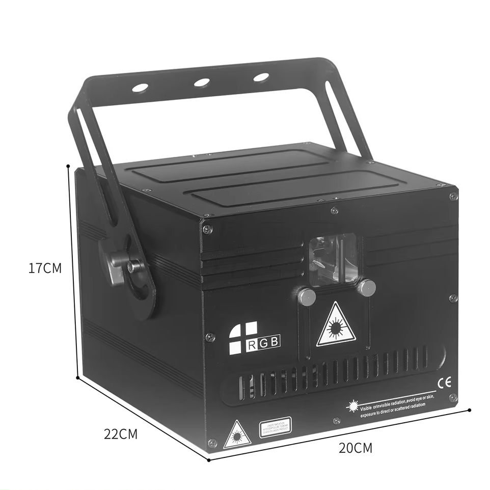YUER RGB Lazer 1w 2w 3w 4w Ani - Industrial Laser Projector incelemesi ve fiyatı