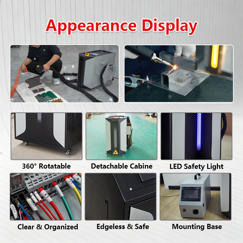 3'ü 1 Arada El Tipi Lazer Kayn - Industrial Laser Welding Tool incelemesi ve fiyatı