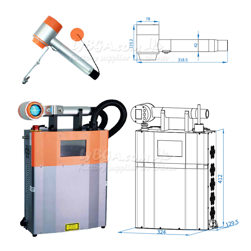 LY-LCG100A 100W Darbeli Lazer  - Industrial Lasers incelemesi ve fiyatı
