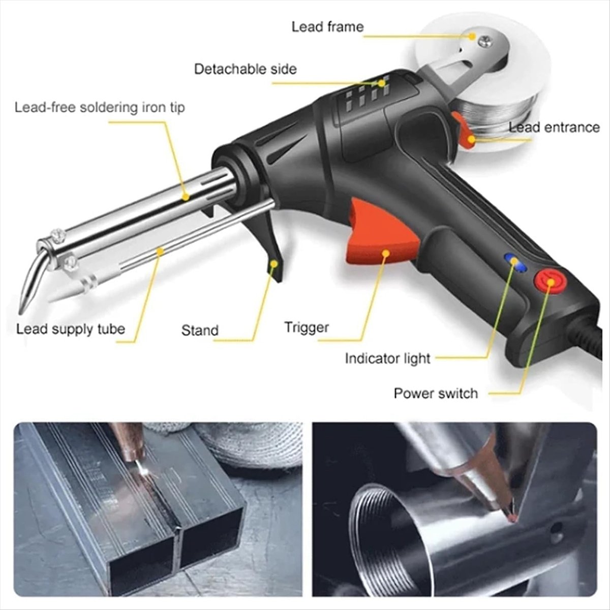 A69T Dahili Isıtmalı Endüstriy - Industrial Laser Welding Tool incelemesi ve fiyatı