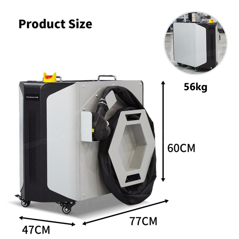 Maxwave 300W Lazer Temizleyici - Industrial Laser Paint Removal incelemesi ve fiyatı